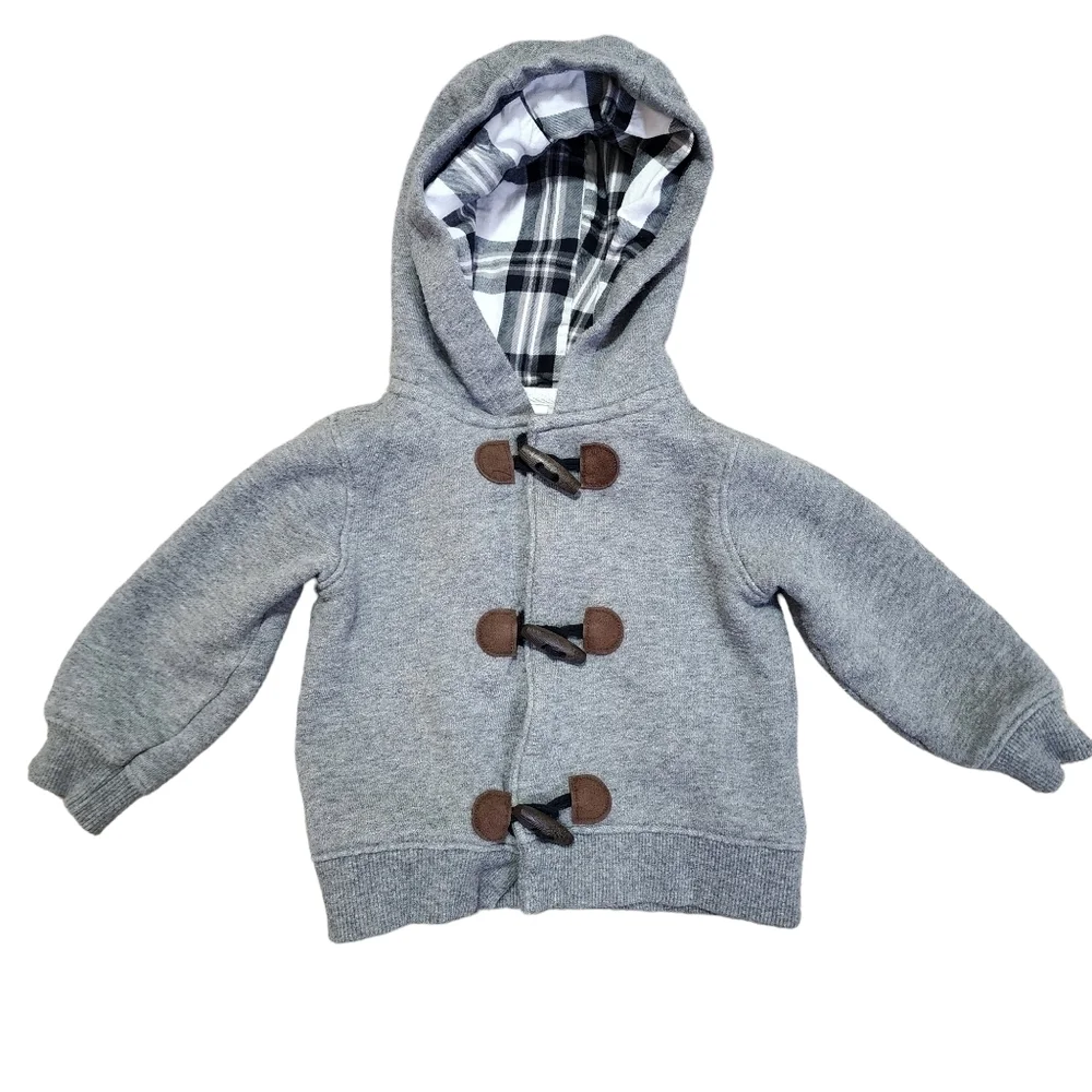 Carter's Hooded Sweatshirt Jacket - 12 months